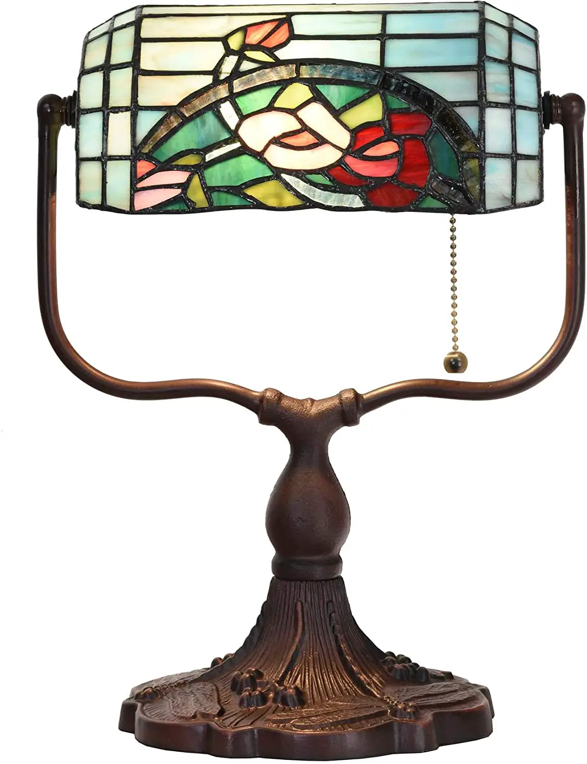 Vintage Bankers Lamp 