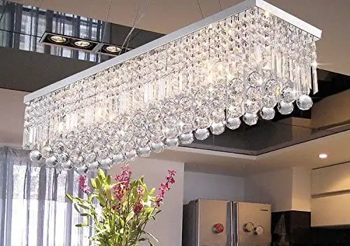 Modern Crystal Chandeliers for Dining Room