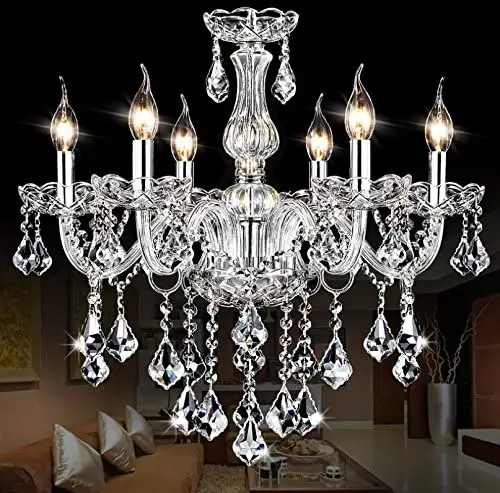 Modern Crystal Chandeliers for Dining Room