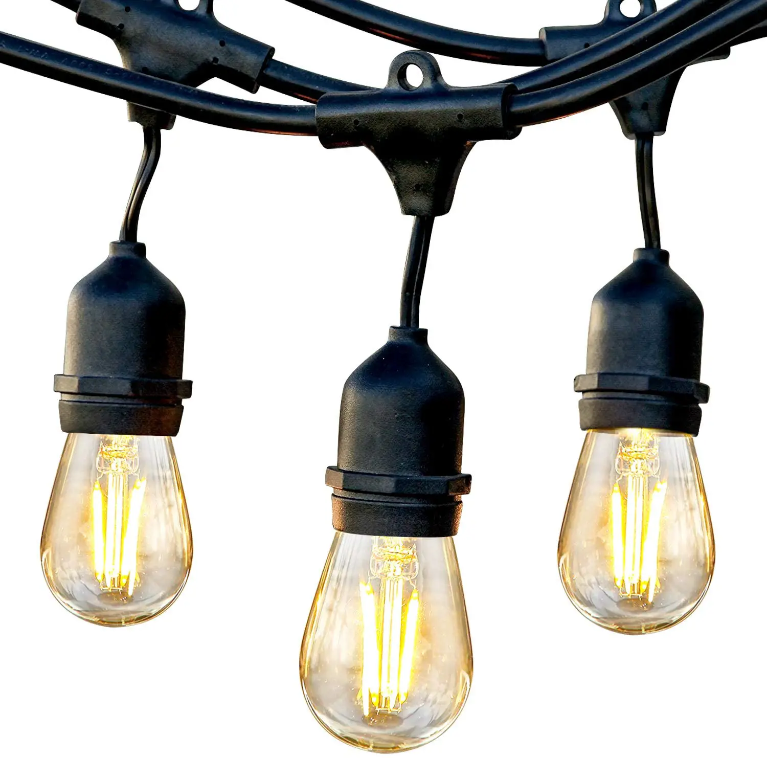 commercial outdoor string lights