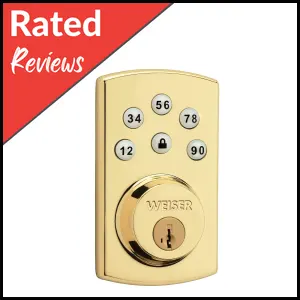 Weiser Lock Powerbolt Electronic Deadbolt