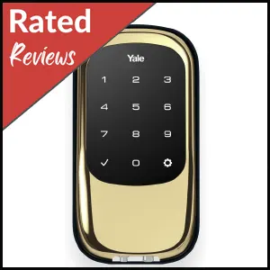 Yale Security YRD120-NR-605 Key Free Touchscreen Deadbolt, Polished Brass
